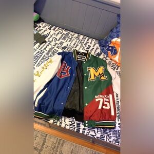 Members Only Green and Blue Sweatshirts & Hoodies